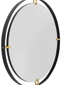 Lustra*KARE Design Lustro Betsy Frame ∅90 Cm Czarne
