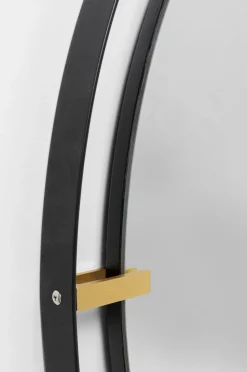 Lustra*KARE Design Lustro Betsy Frame ∅90 Cm Czarne