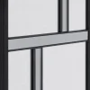 Lustra*KARE Design Lustro ścienne Duże Prostokątne Czarne 71x182 Cm