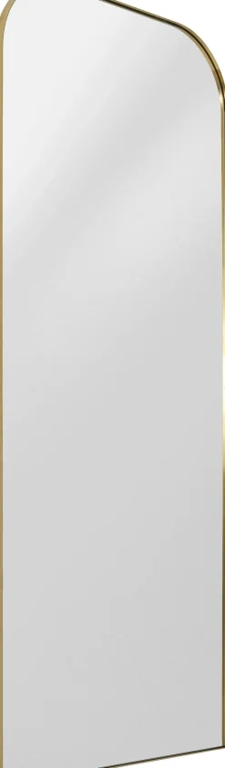 Lustra*KARE Design Lustro ścienne Nowoczesne Rama Złota 80x190 Cm