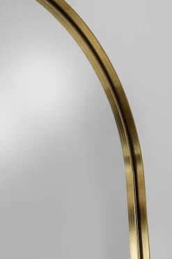 Lustra*KARE Design Lustro ścienne Nowoczesne Rama Złota 80x190 Cm