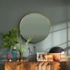 Lustra*KARE Design Lustro Curve MO ∅100 Cm Mosiężne