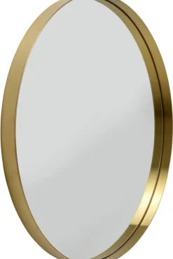 Lustra*KARE Design Lustro Curve MO ∅100 Cm Mosiężne