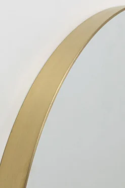 Lustra*KARE Design Lustro Curve MO ∅100 Cm Mosiężne