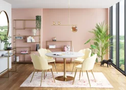 Lustra*KARE Design Lustro Curve MO ∅100 Cm Mosiężne