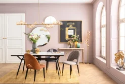 Lustra*KARE Design Lustro Curve MO ∅100 Cm Mosiężne