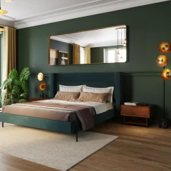 Lustra*KARE Design Lustro Curve MO 70x200 Cm Mosiężne
