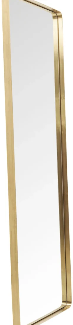 Lustra*KARE Design Lustro Curve MO 70x200 Cm Mosiężne
