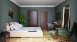 Lustra*KARE Design Lustro Curve MO 70x200 Cm Mosiężne