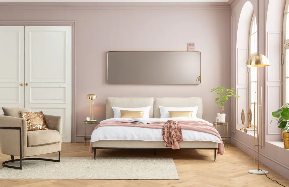 Lustra*KARE Design Lustro Curve MO 70x200 Cm Mosiężne