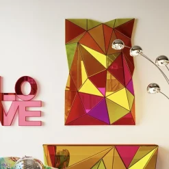 Lustra*KARE Design Lustro Dekoracyjne Nowoczesne Kolorowe 80x120 Cm