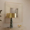 Lustra*KARE Design Lustro Dimension 91x91 Cm Szampańskie