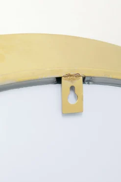 Lustra*KARE Design Lustro Okrągłe Rama Złota Stalowa Ø100 Cm