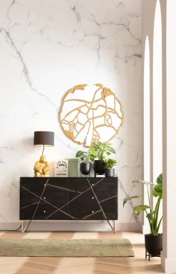 Lustra*KARE Design Lustro Pieces Ø100 Cm Złote