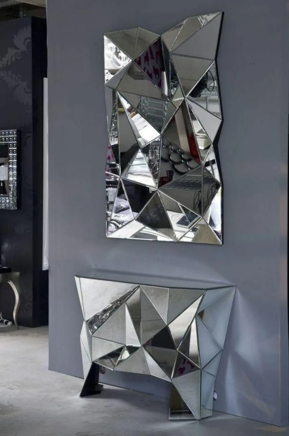 Lustra*KARE Design Lustro Prisma 120x80 Cm