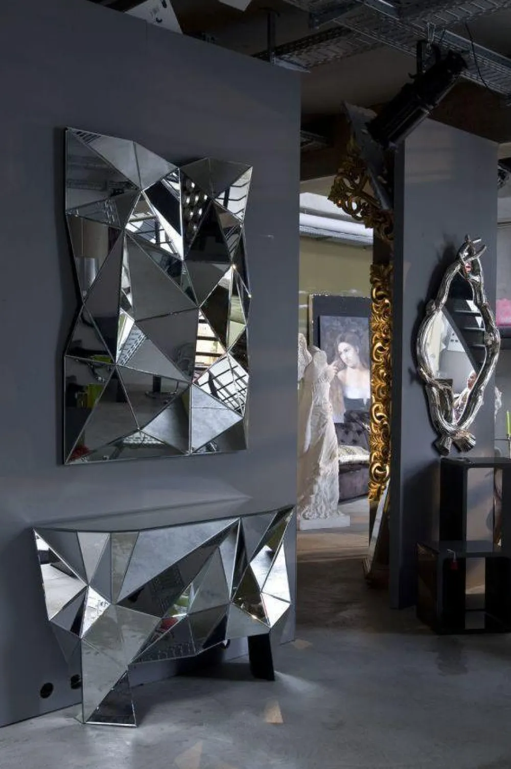 Lustra*KARE Design Lustro Prisma 120x80 Cm
