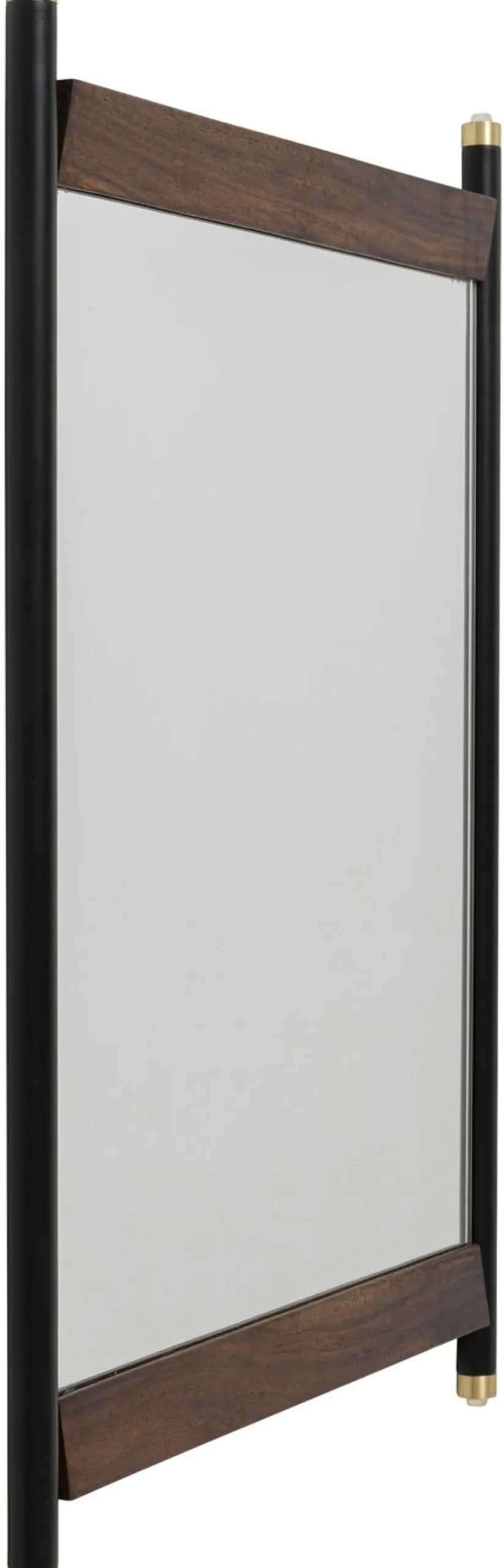 Lustra*KARE Design Lustro Ravello 55x80 Cm Sheesham Brązowo-czarne