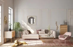 Lustra*KARE Design Lustro Stanford 90x90 Cm Złote