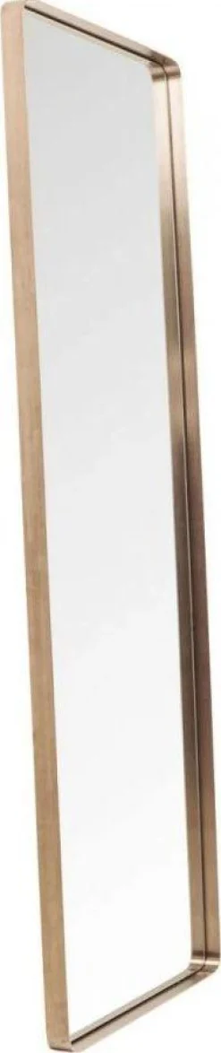 Lustra*KARE Design Lustro Stojące Curve Rectangular 200x70 Cm Miedziane