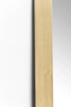 Lustra*KARE Design Lustro Stojące Curve Rectangular 200x70cm Mosiężne