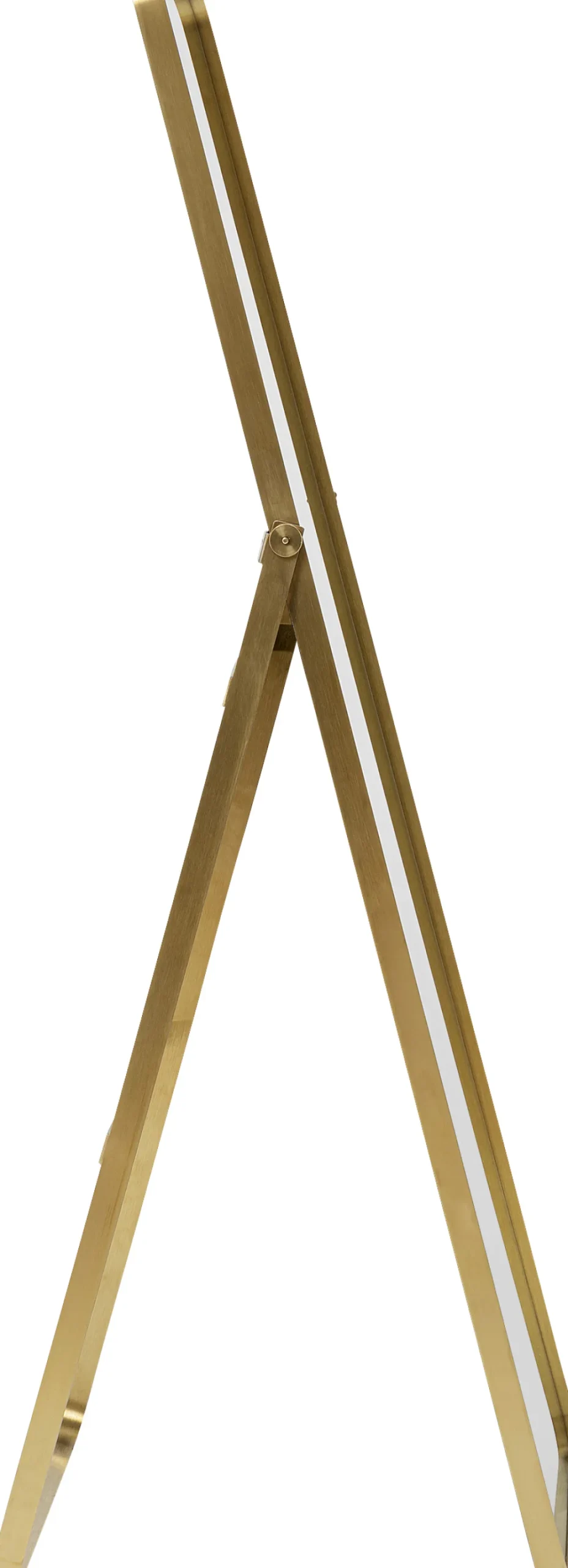 Lustra*KARE Design Lustro Stojące Do Sypialni 55x160 Cm Złote