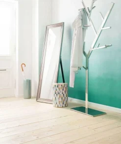 Lustra*KARE Design Lustro Stojące Frame 180x55 Cm Srebrne