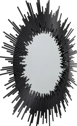 Lustra*KARE Design Lustro Sun Rise Ø104 Cm Czarne