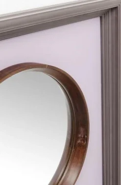 Lustra*KARE Design Lustro Wiszące Art Shapes 170x130 Cm Różowe