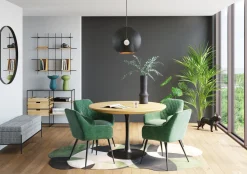 Lustra*KARE Design Lustro Wiszące Bella Ø100 Cm Czarne