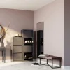 Lustra*KARE Design Lustro Wiszące Bella 60x180 Cm Czarne