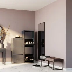 Lustra*KARE Design Lustro Wiszące Bella 60x180 Cm Czarne