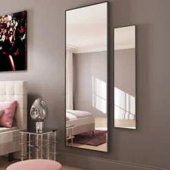 Lustra*KARE Design Lustro Wiszące Bella 30x130 Cm Czarne