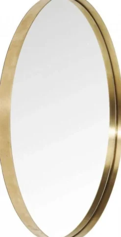 Lustra*KARE Design Lustro Wiszące Curve Round ∅100 Cm Mosiężne