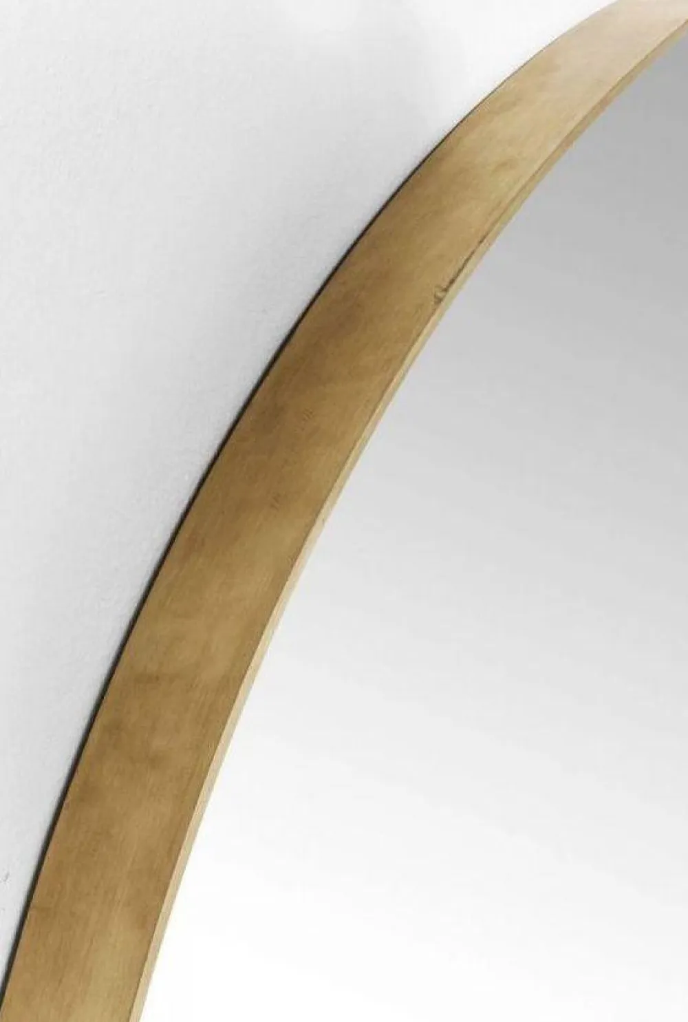 Lustra*KARE Design Lustro Wiszące Curve Round ∅100 Cm Mosiężne