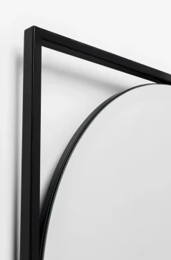 Lustra*KARE Design Lustro Wiszące Czarne Rama Stalowa 71x109 Cm