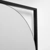 Lustra*KARE Design Lustro Wiszące Czarne Rama Stalowa 81x81 Cm