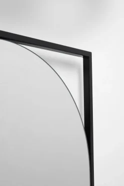 Lustra*KARE Design Lustro Wiszące Czarne Rama Stalowa 81x81 Cm