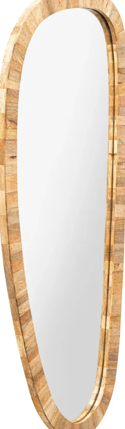 Lustra*KARE Design Lustro Wiszące Naturalne Do Salonu 43x93 Cm