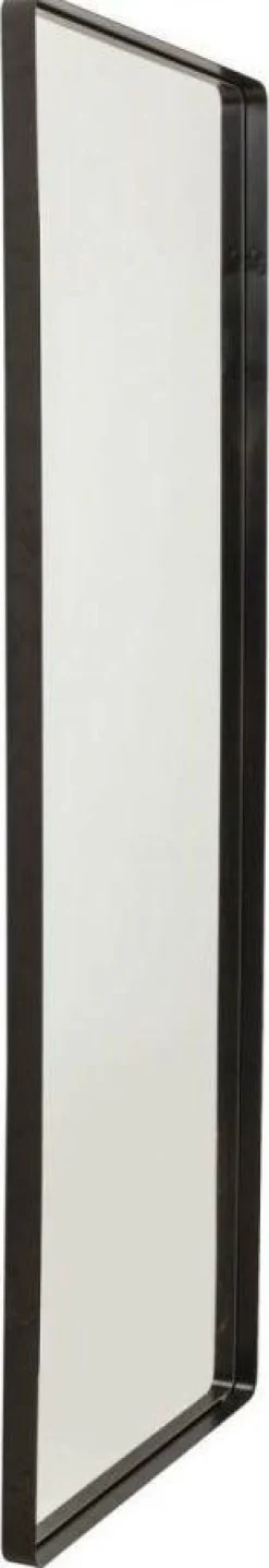 Lustra*KARE Design Lustro Wiszące Shadow Soft 200x80 Cm Czarne