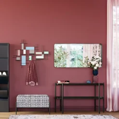 Lustra*KARE Design Lustro Wiszące Shadow Soft 120x60 Cm Czarne