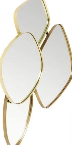 Lustra*KARE Design Lustro Wiszące Shapes 130x105 Cm Złote