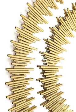 Lustra*KARE Design Lustro Wiszące Solare Gold Ø132 Cm Złote