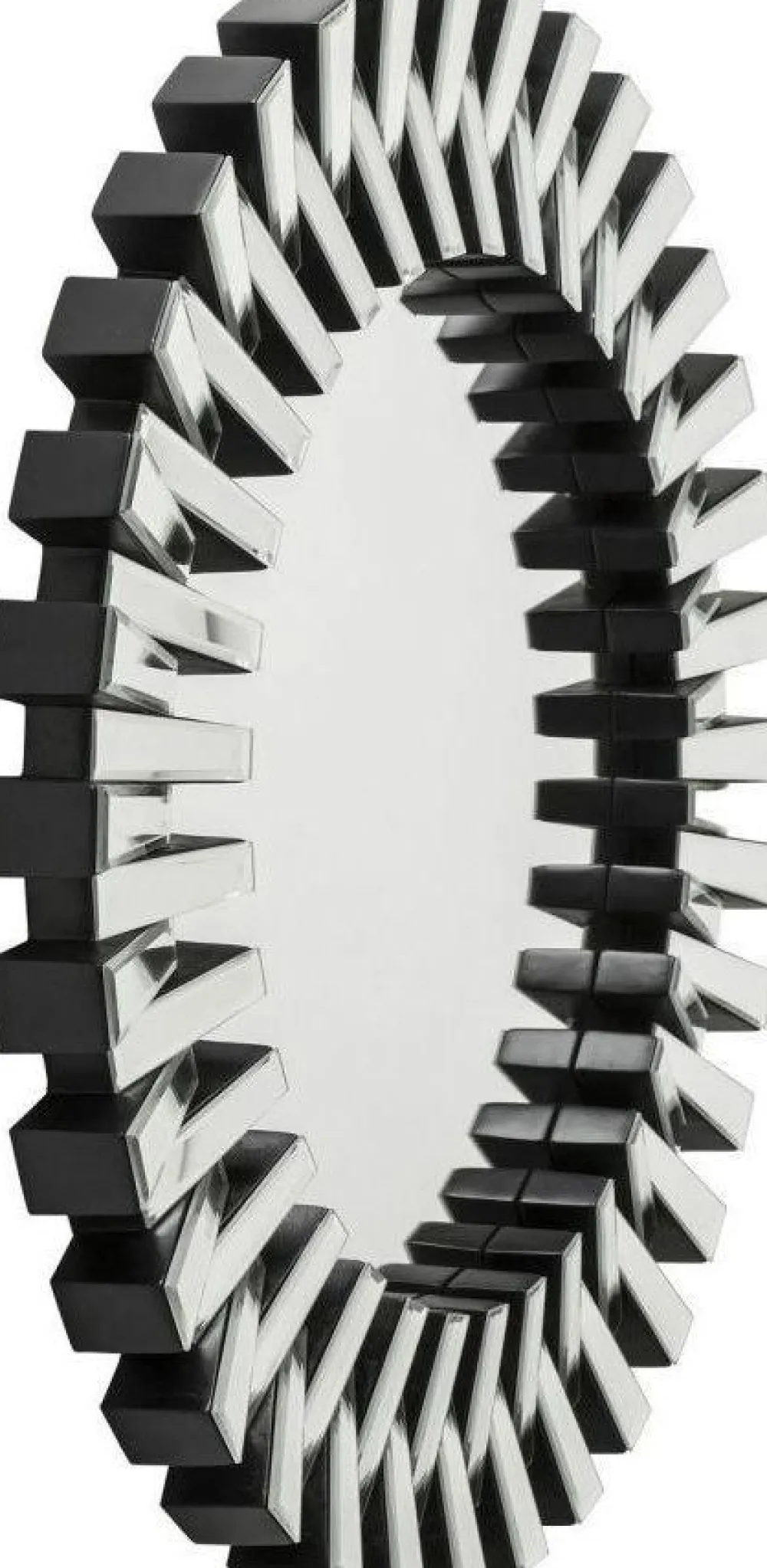 Lustra*KARE Design Lustro Wiszące Sprocket ∅92 Cm Srebrne