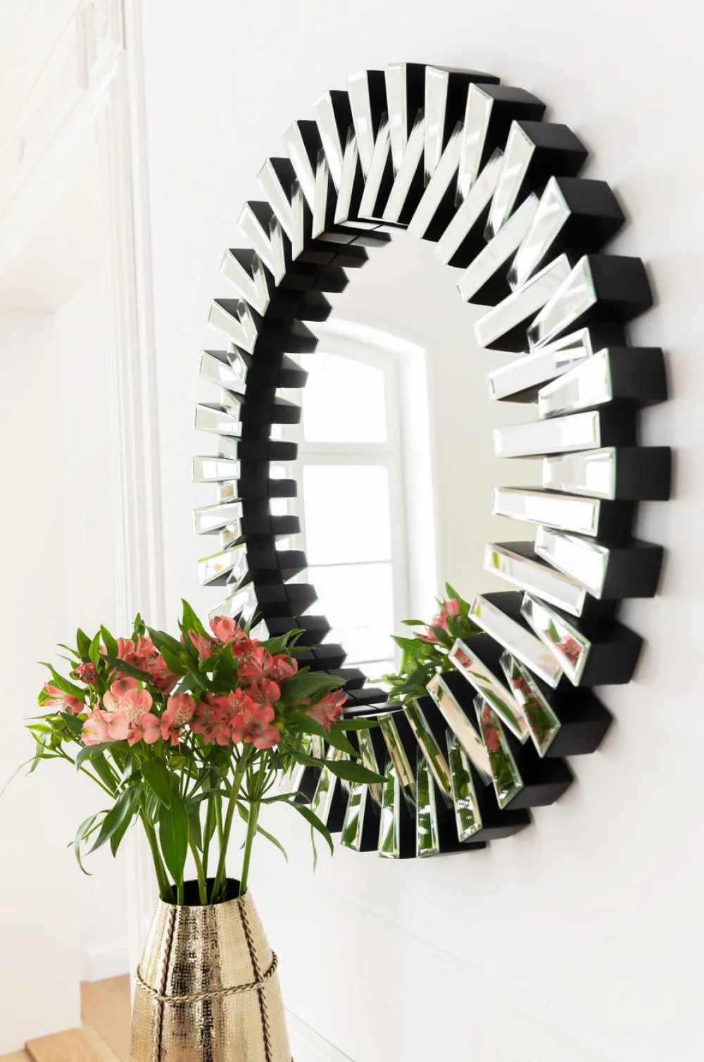Lustra*KARE Design Lustro Wiszące Sprocket ∅92 Cm Srebrne