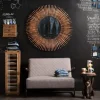 Lustra*KARE Design Lustro Wiszące Sunlight ∅120 Cm Drewniane