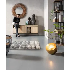 Lustra*KARE Design Lustro Wiszące Sunlight ∅120 Cm Drewniane