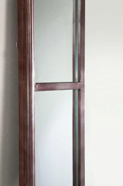 Lustra*KARE Design Lustro Wiszące Window Iron 200x90 Cm Brązowe