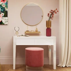 Lustra*KARE Design Lustro Wiszące Z Półką Art ∅60 Cm Złote