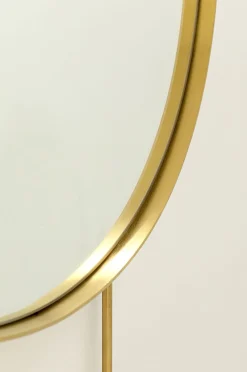 Lustra*KARE Design Lustro Wiszące Z Półką Art ∅60 Cm Złote