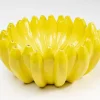 Zastawa Stołowa|Misy*KARE Design Misa Dekoracyjna Ceramiczna żółta Banany Ø30 Cm